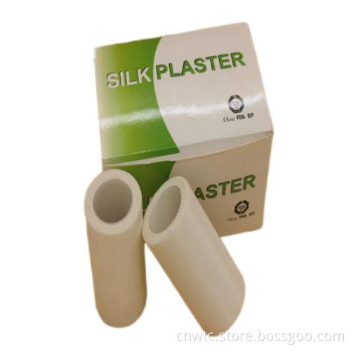 Adhesive Breathable Cotton Surgical Tape and Silk Plaster